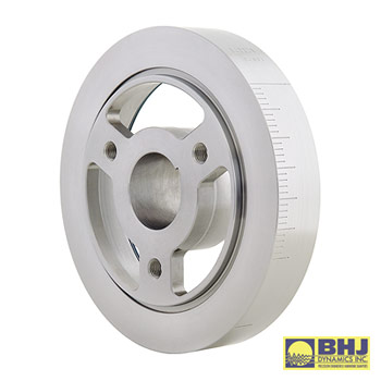 7" Small Block Chevrolet Harmonic Damper for Big Block Crank Snout - Click Image to Close